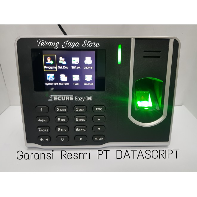 

Mesin Absen Sidikjari Secure EAZY-M Fingerprint Scanner IZZY Eazy