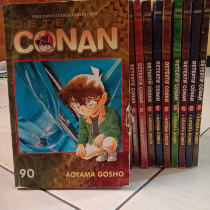 Komik Detective Conan Set Vol 81-90