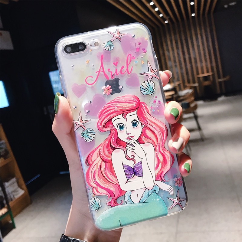 Princess 2 anticrack printing case iphone samsung grand prime a20 oppo a7 f5 f7 f9 a3s vivo y91 y93 y95 v15