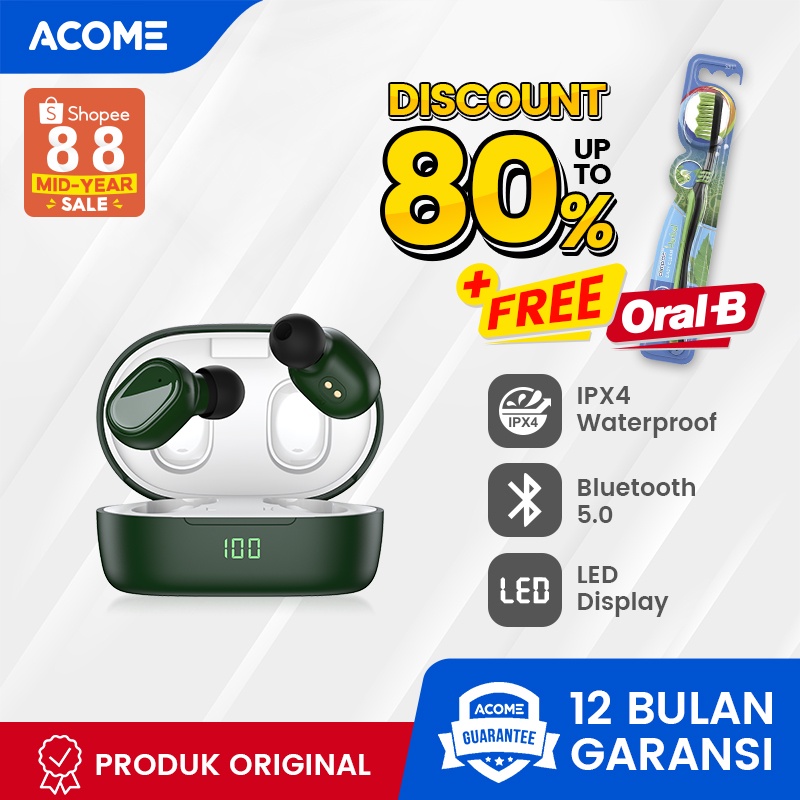 -T1 Green+FREE Oral-B