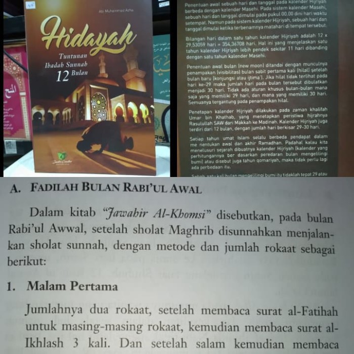 HIDAYAH Tuntunan Ibadah Sunnah 12 Bulan