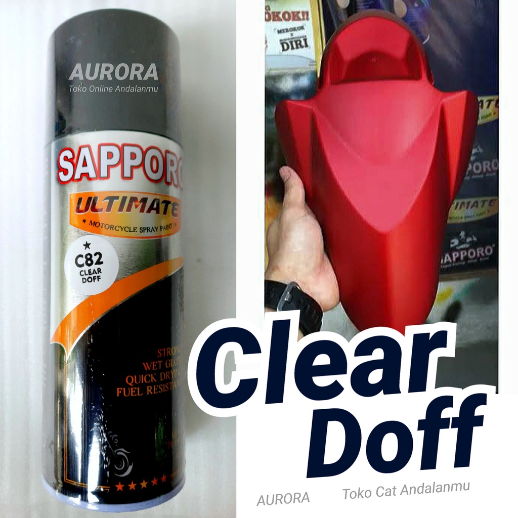 

Clear Doff Sapporo Ultimate C82 Clir Dop Flat Dof Dov Saporo Ultimet 400cc