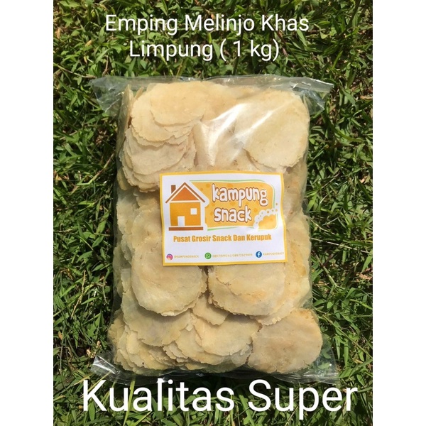 

emping melinjo mentah asli khas limpung 1kg