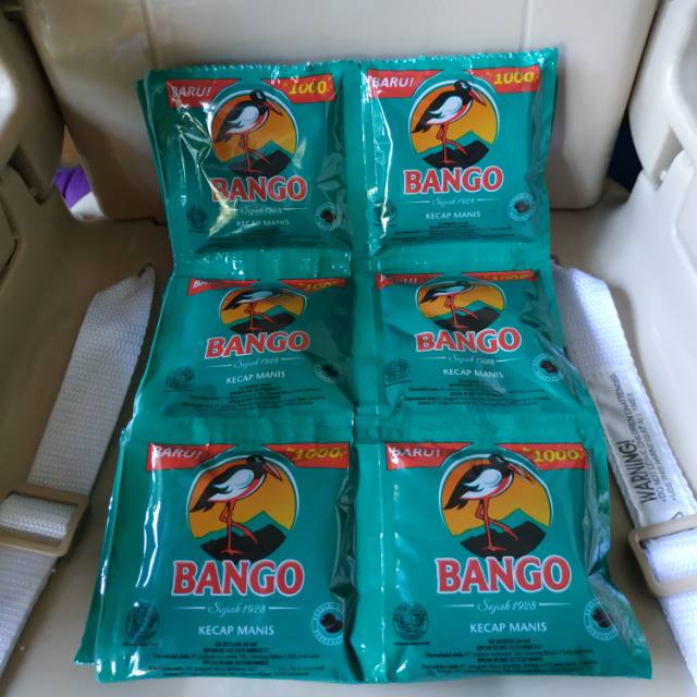 

Kecap Manis Bango Renceng 20 ml (isi 12 Sachet)