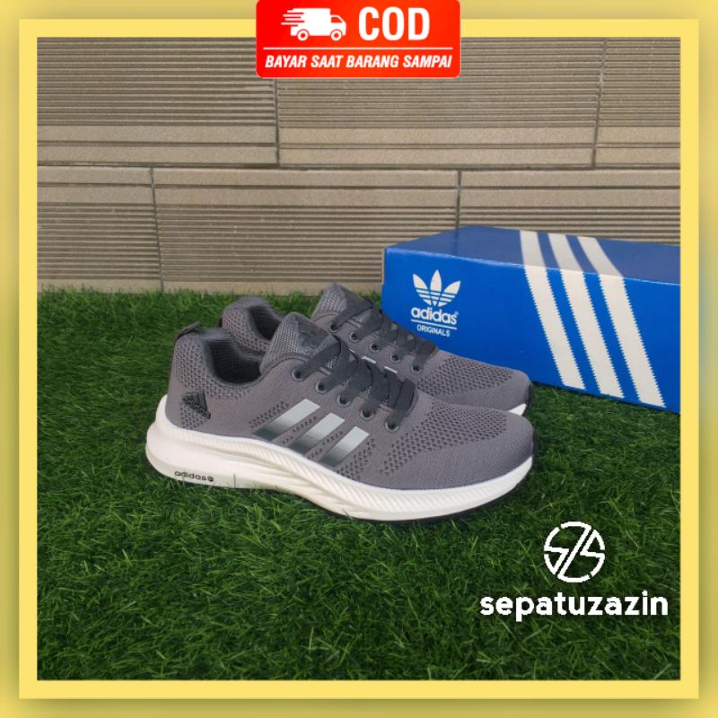 Sepatu Running Pria Adidas Zoom Sport Sneakers Olahraga Cowok Grade Original Import Vietnam