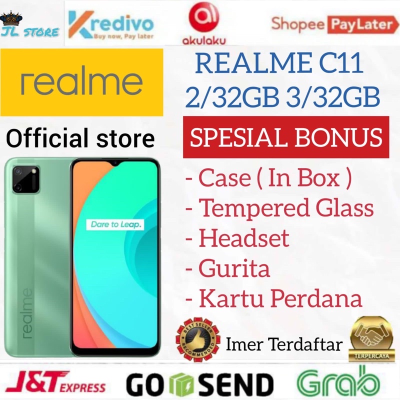 REALME C11 RAM 2/32GB & 3/32GB GARANSI RESMI
