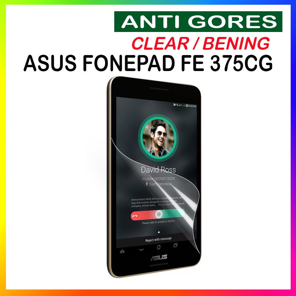 Anti Gores Azus FE 170CG 375CG 380CG ME 176CG ME 181CG 4S Z170CG Z370CG Z380C Screenguard Antigores