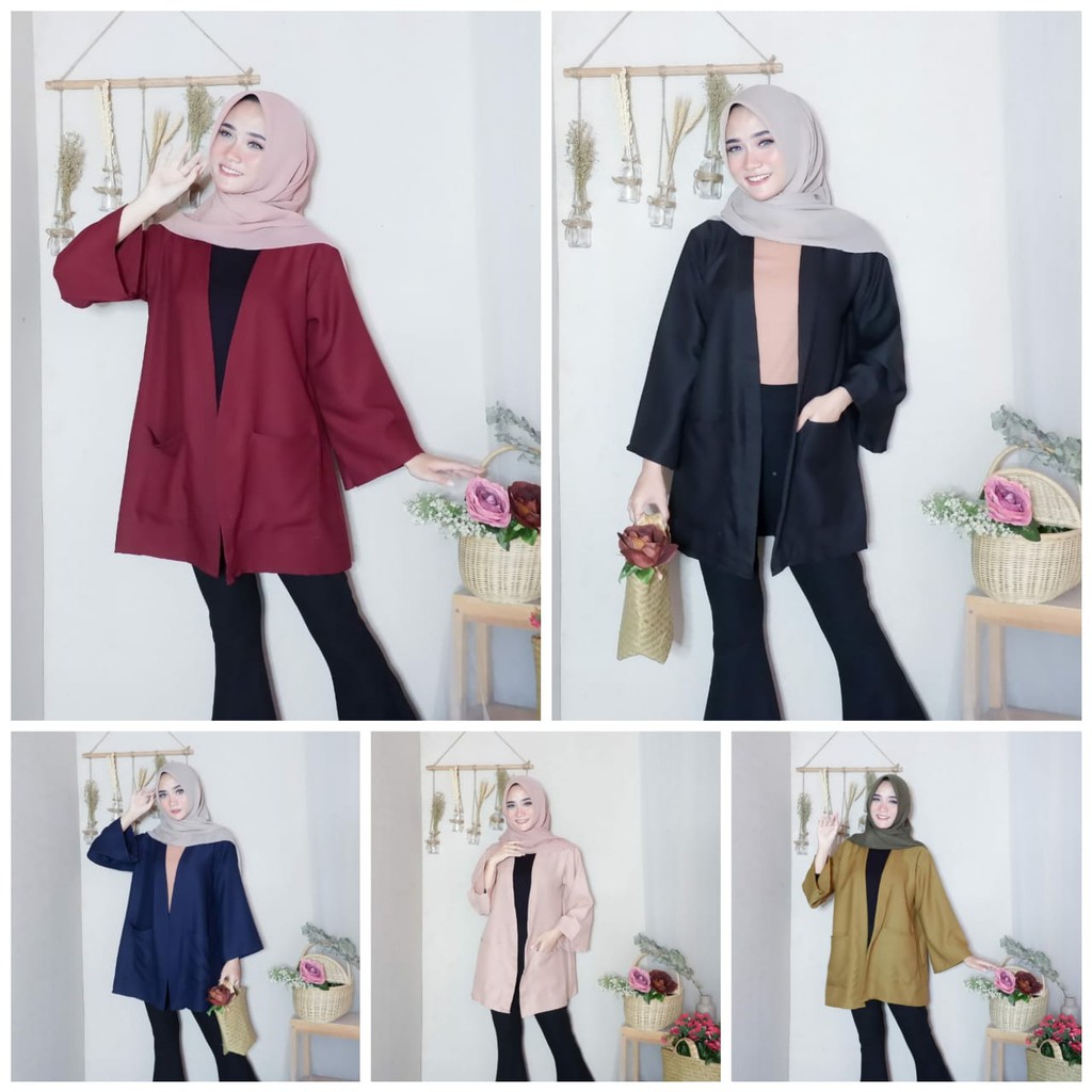 DISKON -  CALA OUTER - FLOTTILICIOUS / OUTER  MURAH / CARDIGAN MURAH / OUTER PANJANG / GROSIR BAJU ONLINE