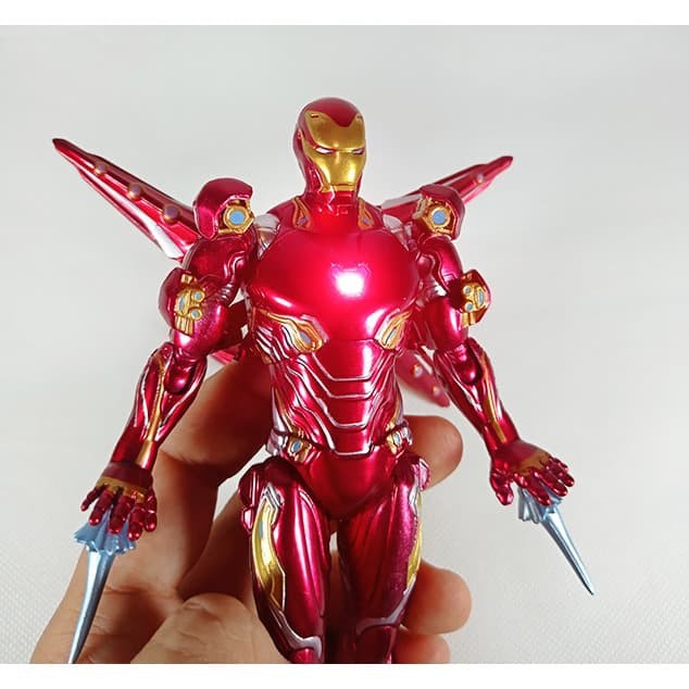 Iron Man Ironman Mark 50 Avengers Action Figure Koleksi Mainan