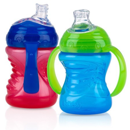 NUBY CLICK TWIN HANDLE 300ML / BOTOL MINUM BABY