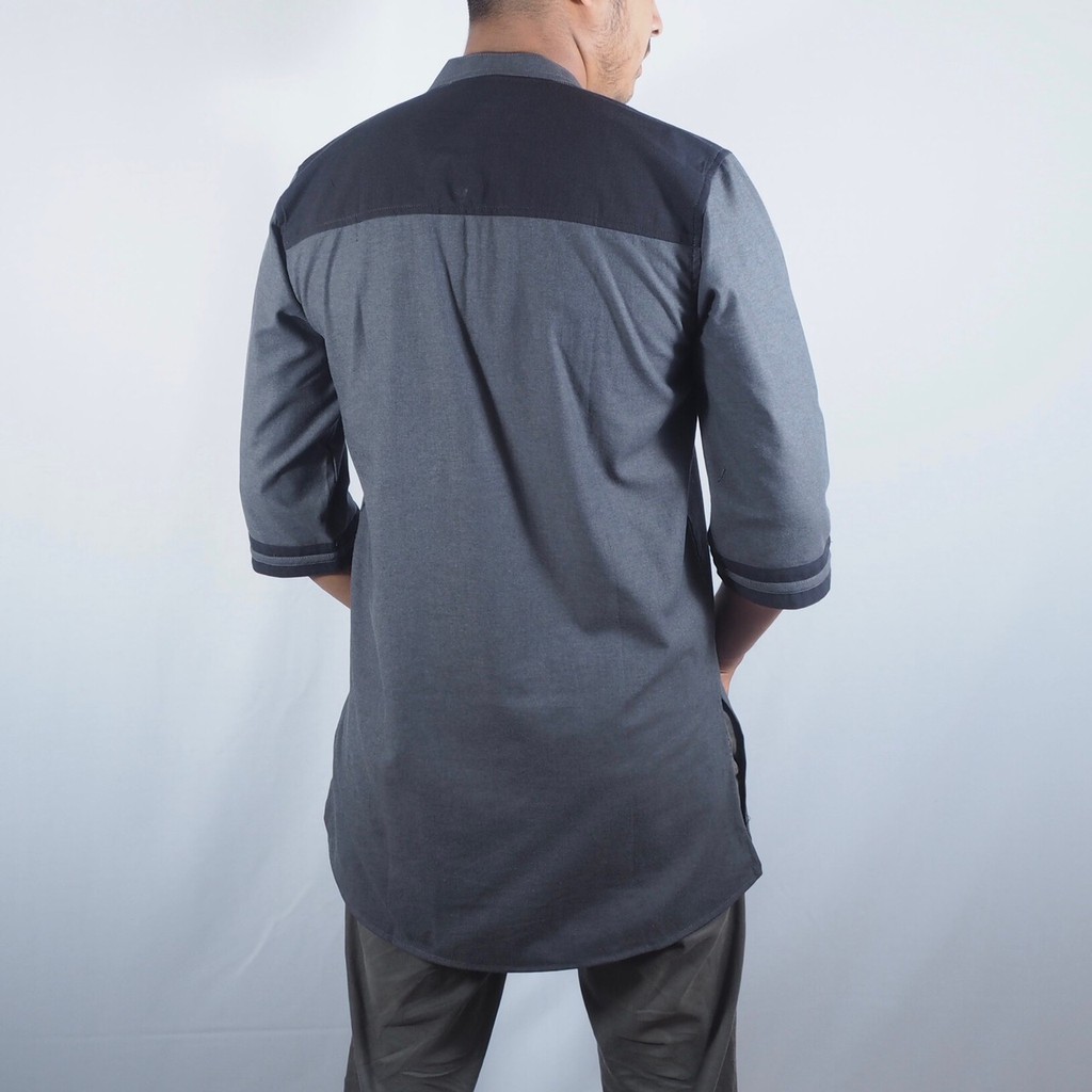 BAJU KOKO ZIPPER PAKISTAN KOMBINASI / KURTA KOMBINASI #HABSYI1