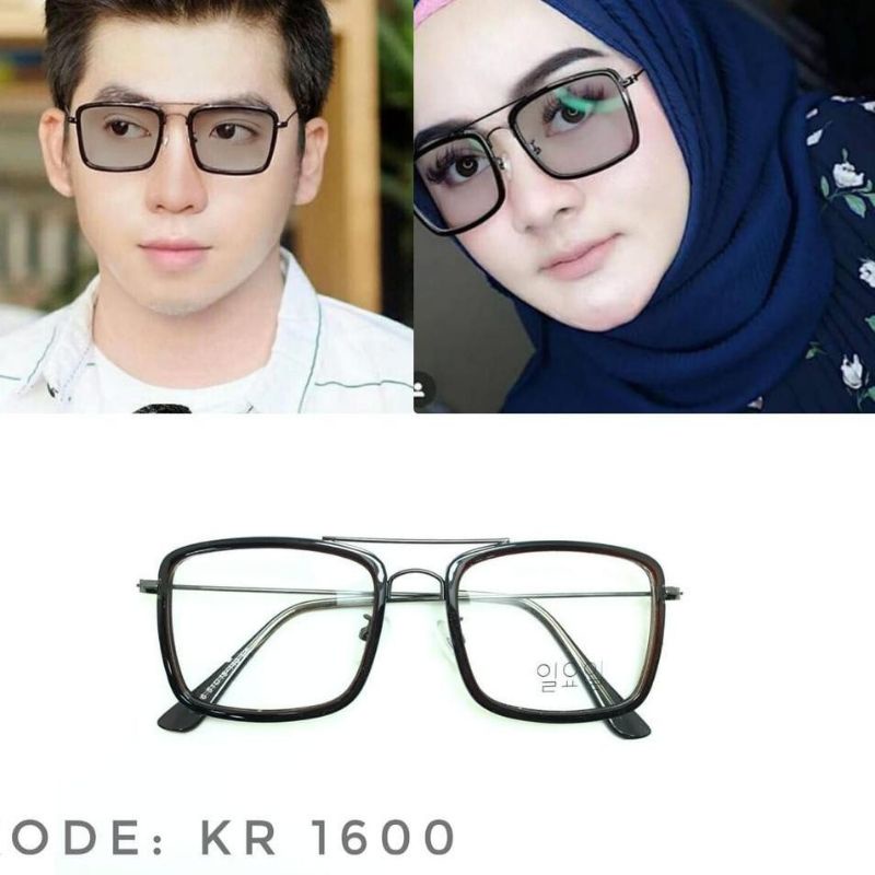 FRAME KOREA TREND : KACAMATA MINUS : KACAMATA ANTI RADIASI | 16006