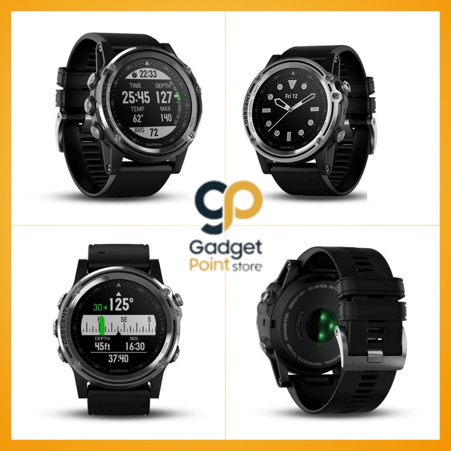 Garmin Smart watch Descent Mk1 Titanium - TAM 2 Tahun