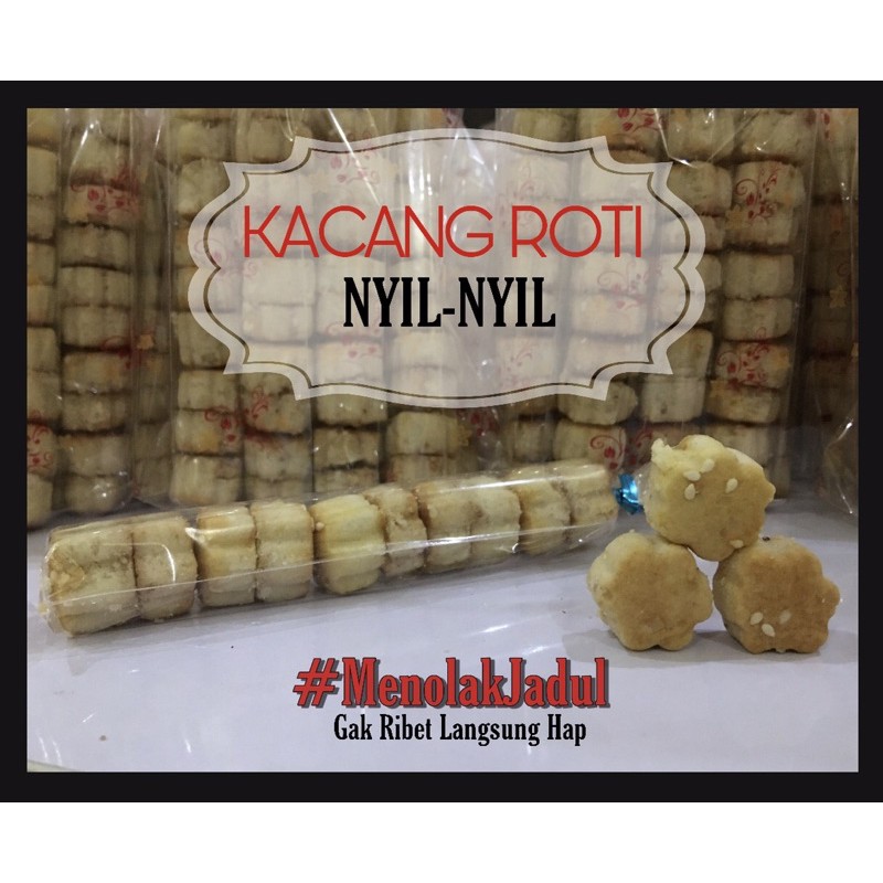 (COD) KUE KACANG (120 Butir) Pengiriman Aman