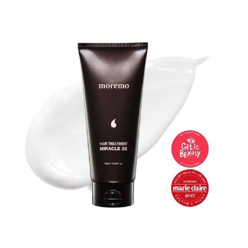 Jual MOREMO Hair Treatment Miracle 2X (20ml/180ml) Shopee Indonesia