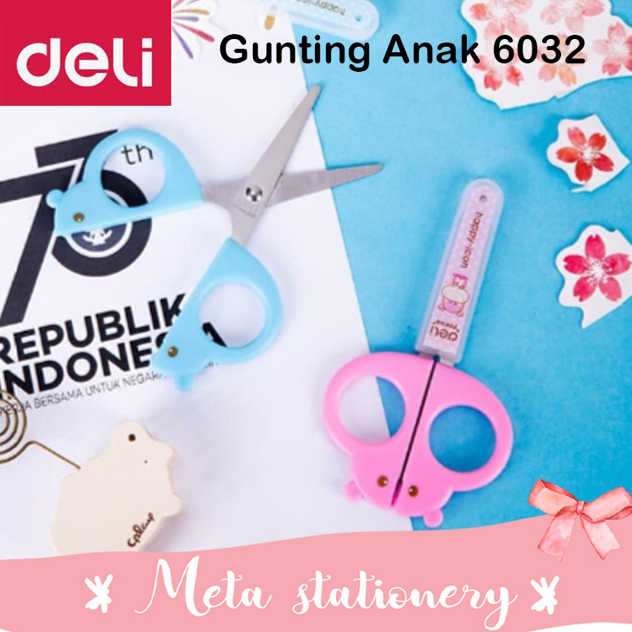 

Scissors / Gunting Anak Deli Hippo E6032