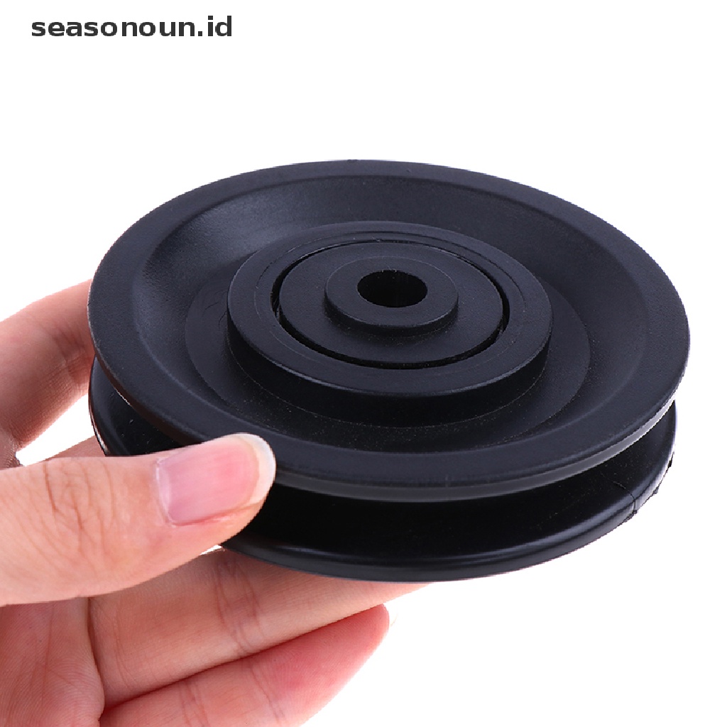(seasonoun) Roda Katrol Bearing Diameter 90mm Bahan Nilon Untuk Kabel Gym / Fitness