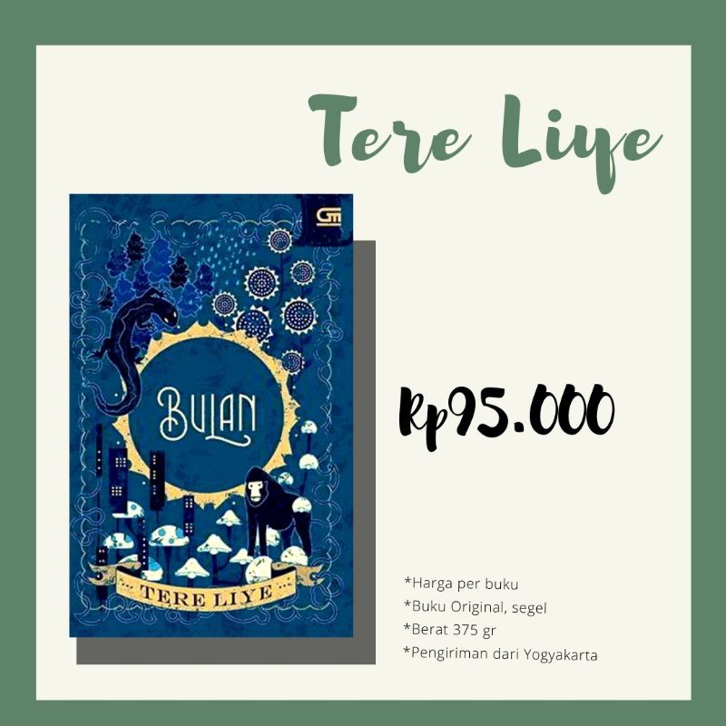 Novel Bulan - Tere Liye - Serial Bumi