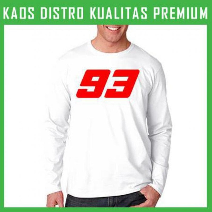 Kaos Marc Marquez Logo 3 Lengan Panjang LPG-MMZ12