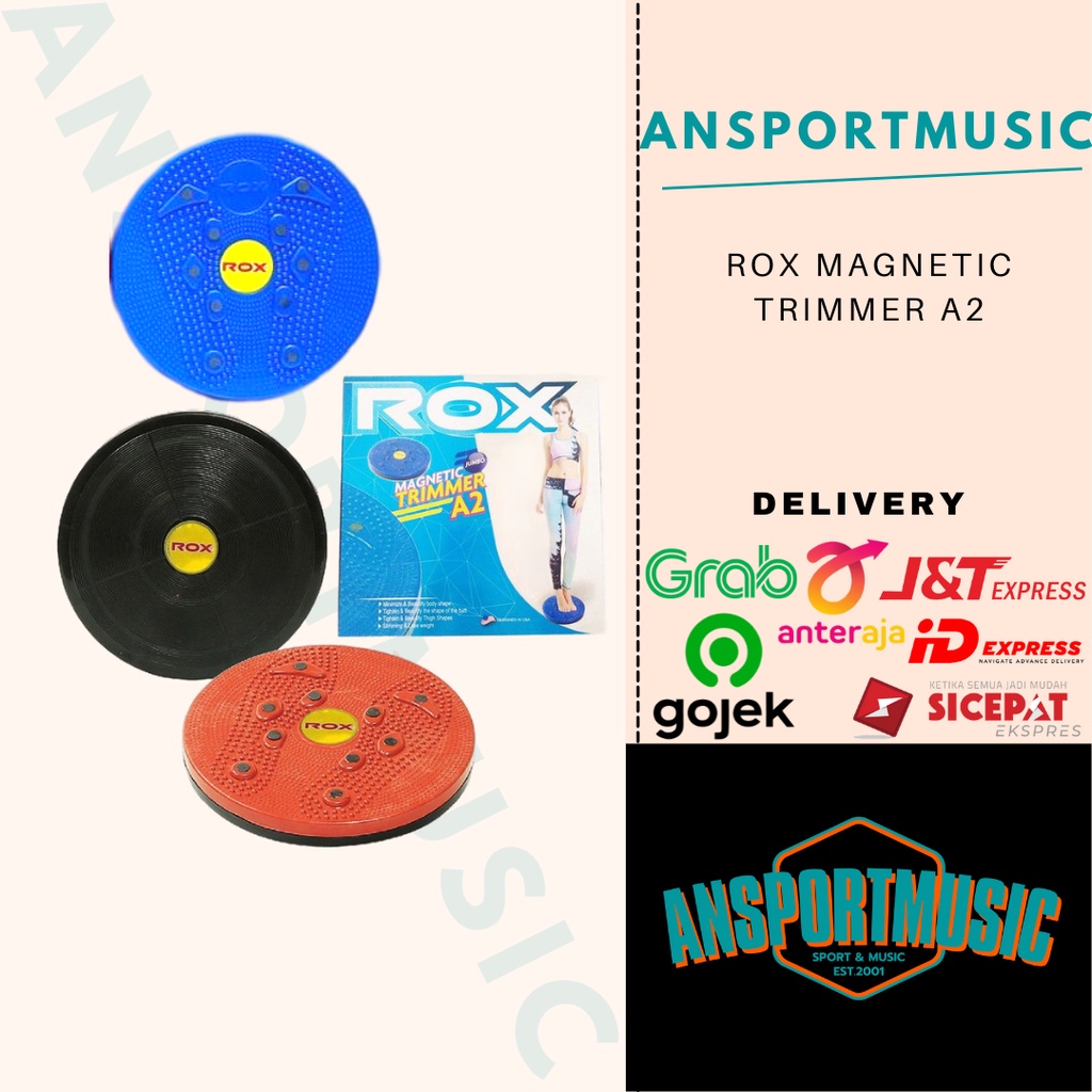 ROX Magnetic Trimmer Twister Jogging Body Plate Original 100%