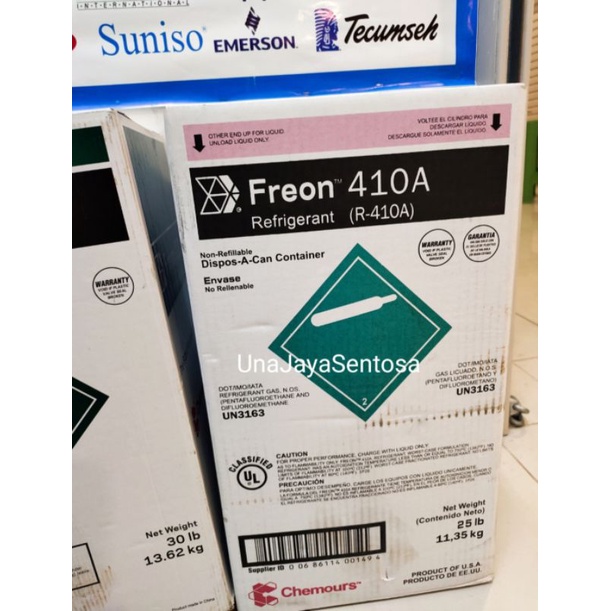 FREON R410A CHEMOURS USA ORIGINAL