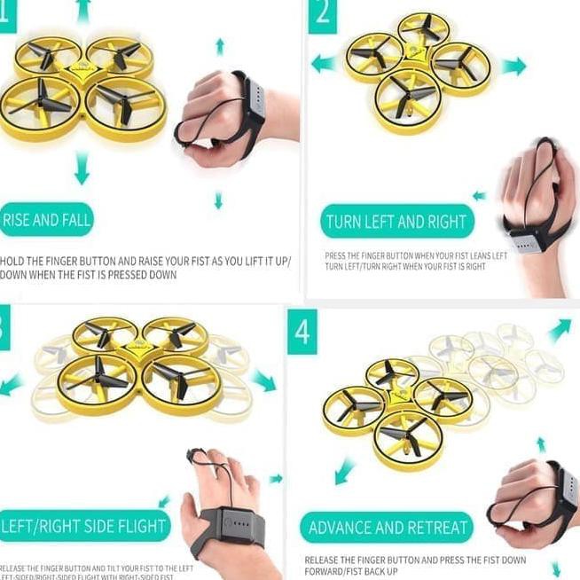 Mainan Remote Control Helikopter Drone - Rc Drone Quadcopter