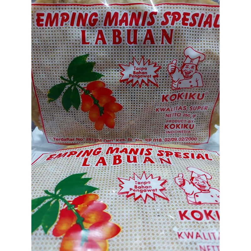 

Emping Mentah Manis Labuan 250gram