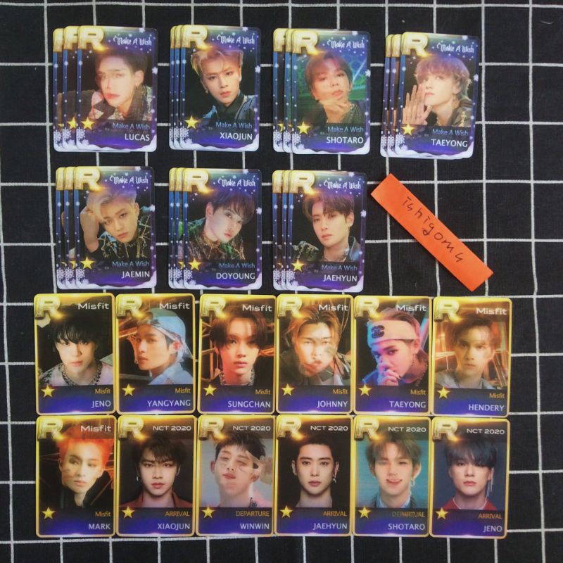 NCT U Lenticular Make A Wish & Misfit