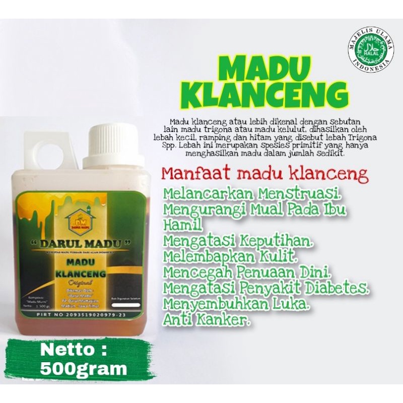 

MADU KLANCENG 500gr