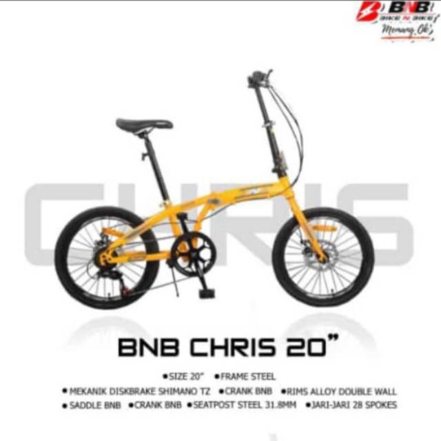 Sepeda lipat BNB 20 " BNB chris