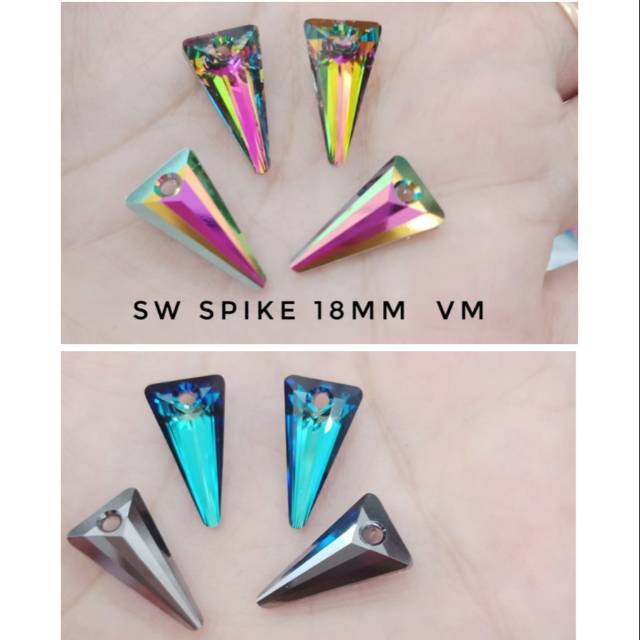 SALE CRYSTAL SWAROVSKI ORIGINAL AUSTRIA CRYSTAL SWAROVSKI SPIKE 18 MM