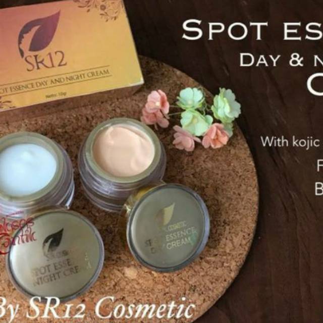 Spot essence night cream krim malam saja SR12 BPOM ORIGINAL