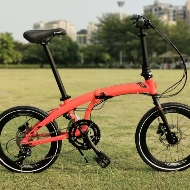  Sepeda  Lipat  Folding Bike Element  Ecosmo Z9  18Speed 