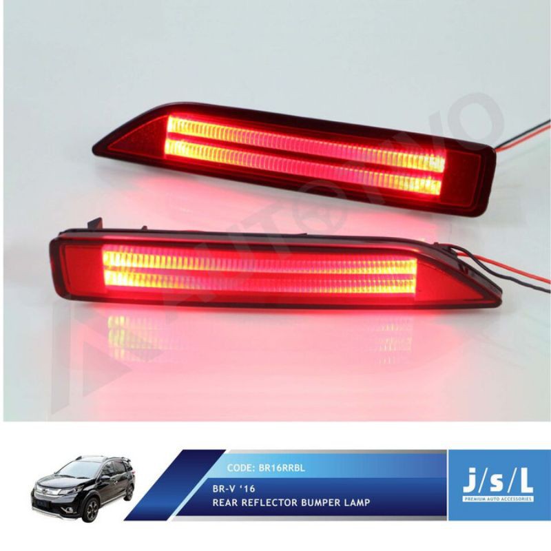 Reflektor Lampu Belakang BRV 2016 2021 Rear Bumper Lamp