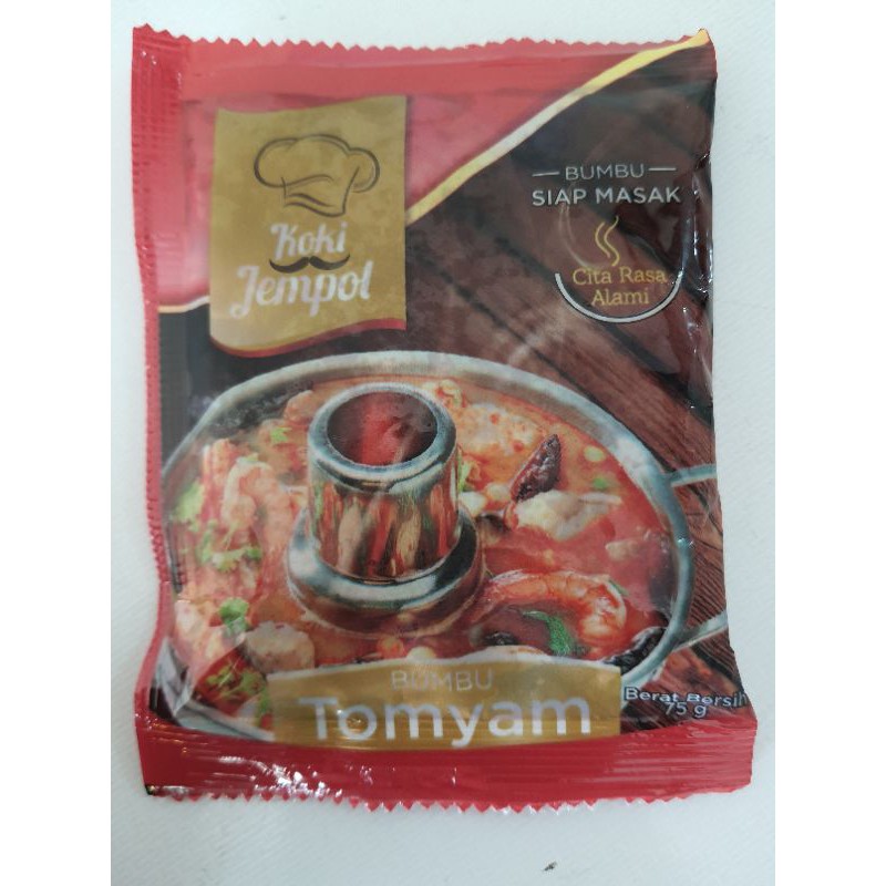 

bumbu Tomyam siap masak 75gr Koki Jempol