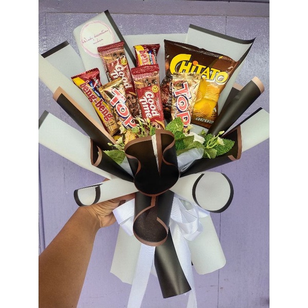 

buket Snack/buket jajan/gift ultah/kado unik