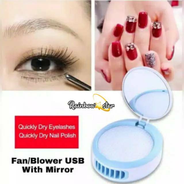 Blower Electric USB Eyelash Extension / Fan automatic / Kipas Mini Pasang Bulu Mata Ekstensi