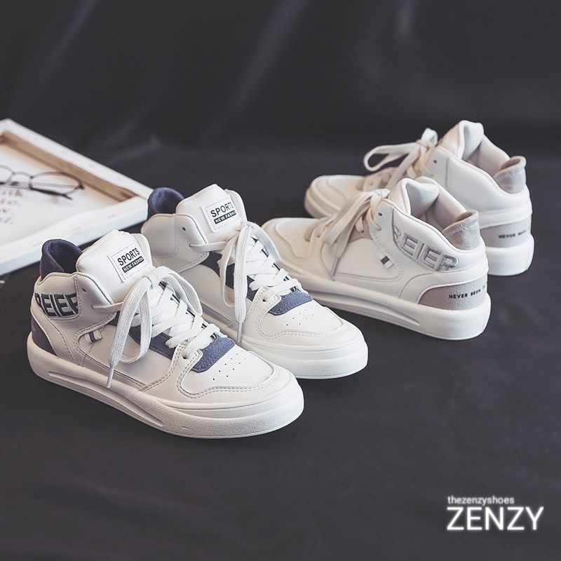 Zenzy Premium Woodlee Korea Design - Sepatu PU Modis Comfy-2