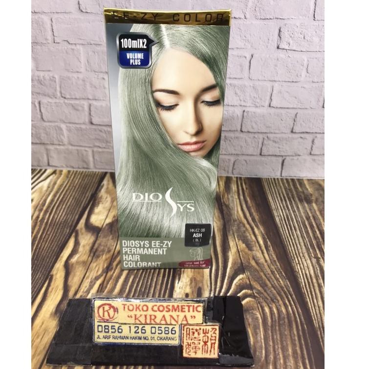 KODE Q7985 Pewarna rambut bleaching ash grey abu diosys ...