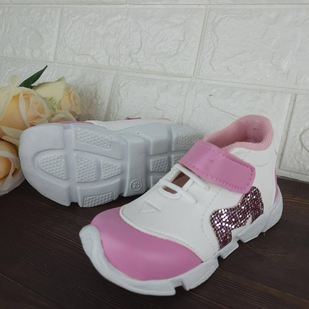 [TAMAN SEPATUKU] SEPATU TRENDY MURAH SNEAKER M TOSCA DAN PINK ANAK USIA 1-3 TAHUN FAX13