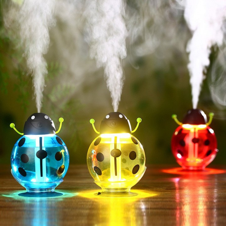 Mini USB LED Beetles Ultrasonic Humidifier Aromaterapi  