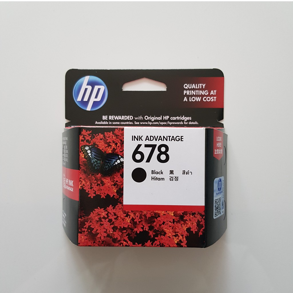 HP 678 Tinta / Cartridge Original