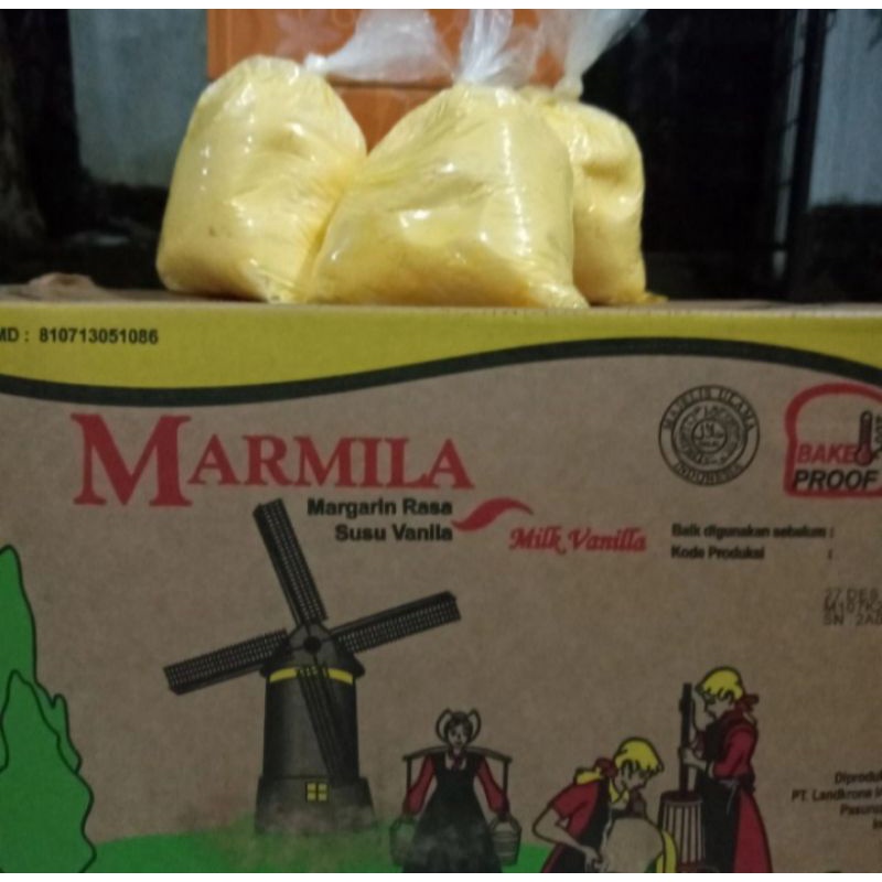 

Marmila margarin susu margarine repack 200gr-500gr-1kg