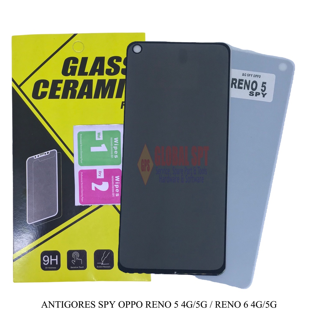 SPY OPPO RENO 5 4G / RENO 5 5G / ANTIGORES / TEMPERED GLASS RENO 6 4G / RENO 6 5G