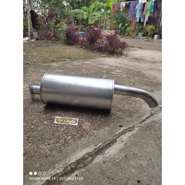 tabung knalpot truck canter