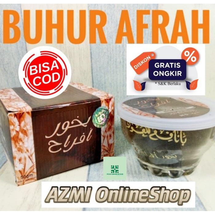 Bukhur | Disko Bukhur Bubuk Afrah - Banafa For Oud - Afra Bakhoor - Buhur Afrah