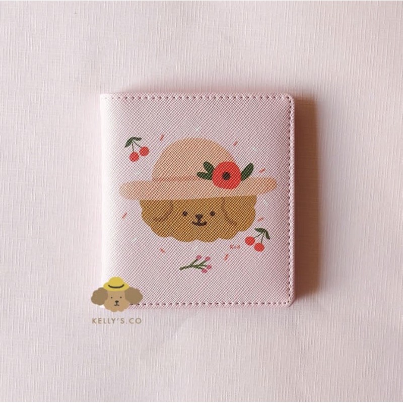 Kellys.co Wallet - Pink Hat Poodle