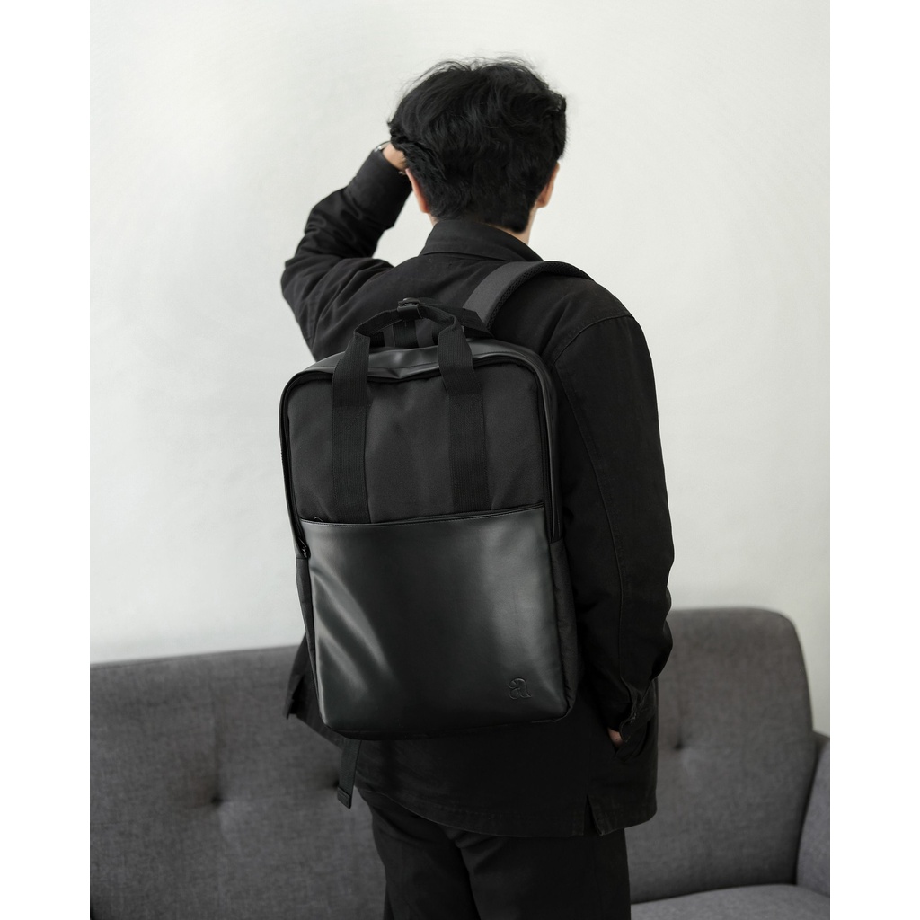 BACKPACK / TAS RANSEL LAPTOP KAMPUS KANTOR KULIAH - TOMMY BACKPACK (ANNE BASIC)