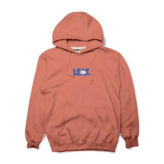 LEAF Hoodie OG Logo Game Pink Salmon