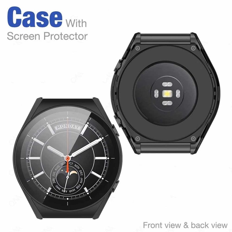 2in1 Case Pelindung Layar Full Cover Untuk Xiaomi Watch S1